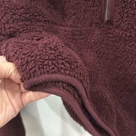 CORE fluffy polyester quarter-zip sweater - Picture 10 of 10